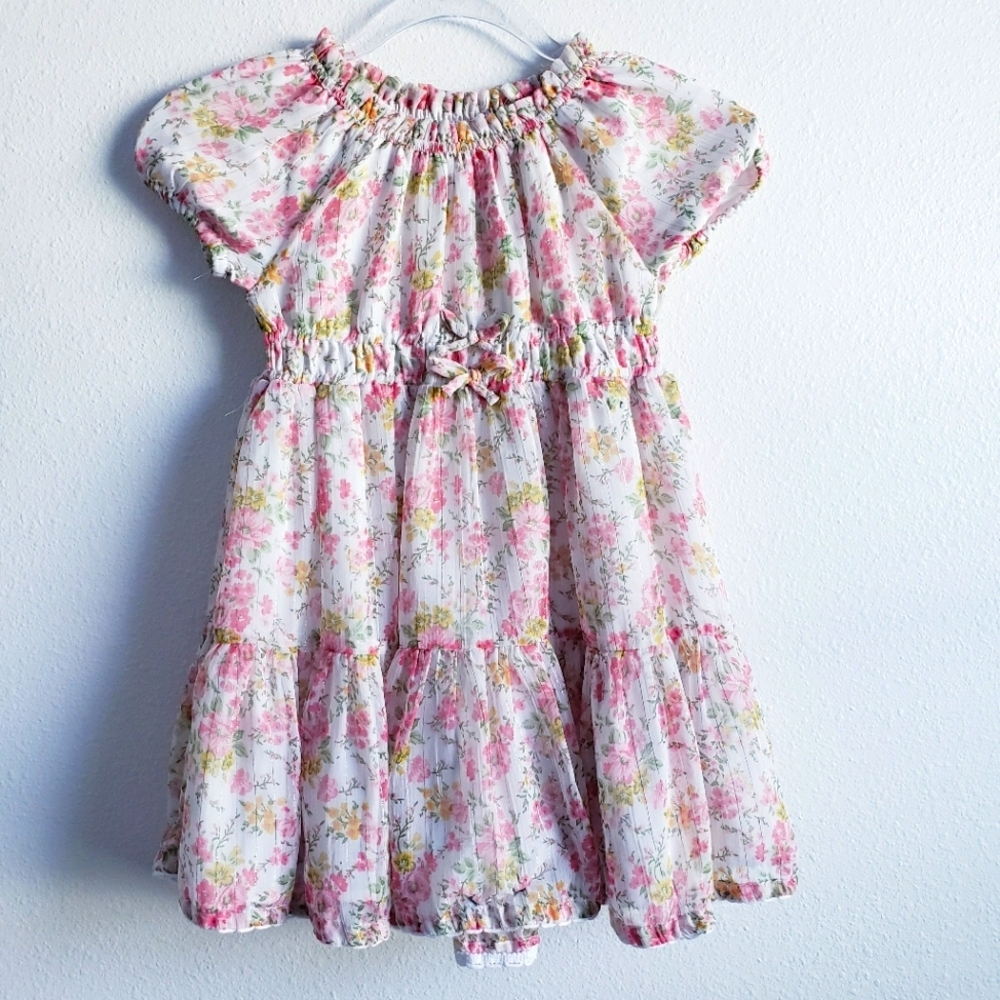Joie Kids Floral Ruffle Summer Spring Dress